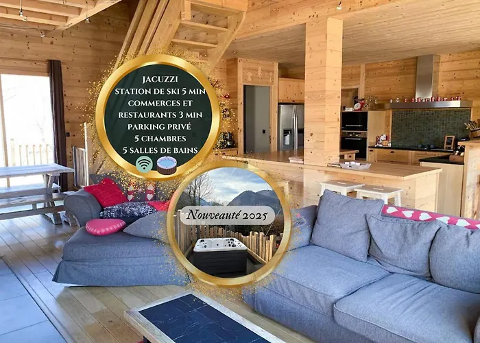 Maison Style Chalet 4 Etoiles Avec Jacuzzi- La Serenite De Sailhan
